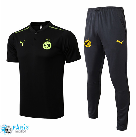 Maillotparis Maillot du Foot Training Foot Polo Borussia Dortmund + Pantalon 2022/23
