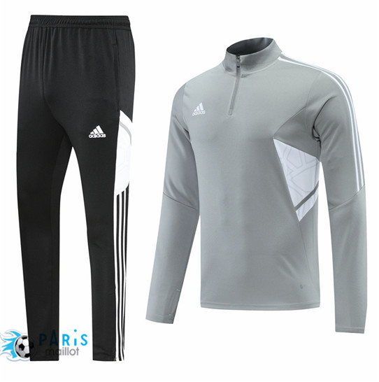 Maillotparis Nouveau Maillot Survetement Adidas Gris 2022/23 paris228506