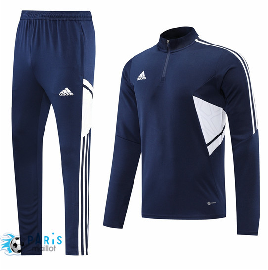 Maillotparis Nouveau Maillot Survetement Adidas Bleu 2022/23 paris228507