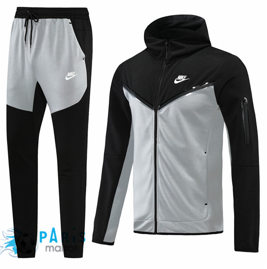 Maillotparis Nouveau Maillot à capuche Veste Survetement Nike Blanc 2022/23 paris228524
