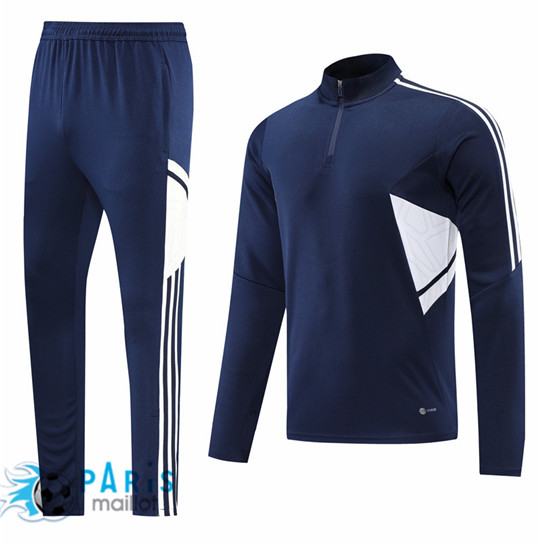 Maillotparis Nouveau Maillot Survetement Sans logo de marque Bleu 2022/23 paris228532