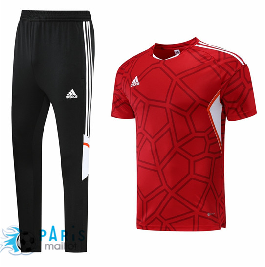 Maillotparis Maillot Training de Foot Adidas + Pantalon Rouge 2022/23 paris228587