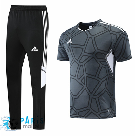 Maillotparis Maillot Training de Foot Adidas + Pantalon Gris 2022/23 paris228589