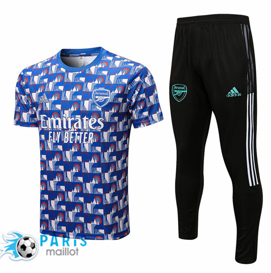 Maillotparis Maillot Training de Foot Arsenal + Pantalon Bleu 2022/23 paris228650
