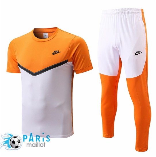 Maillotparis Maillot Training de Foot Nike + Pantalon Orange 2022/23 paris228594