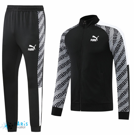 Maillotparis: Veste Survetement foot PUMA Noir 2022/23 P459