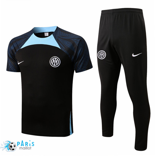 Maillotparis: Maillot du Foot Inter Milan + Pantalon Noir 2022/23 P1003