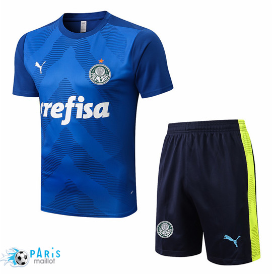 Maillotparis: Maillot du Foot Palmeiras + Pantalon Bleu 2022/23 P814