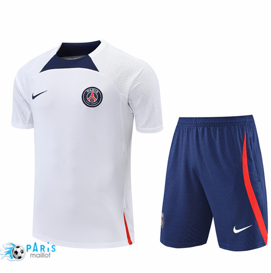 Maillotparis: Maillot du Foot Paris Paris Saint Germain + Pantalon Rouge/Bleu 2022/23 P901