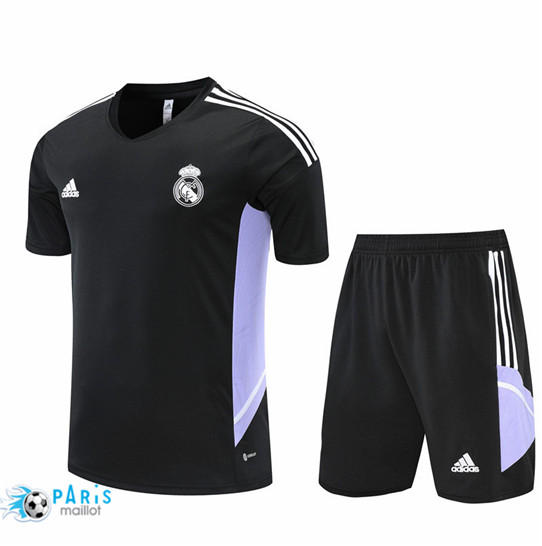 Maillotparis: Maillot du Foot Real Madrid + Pantalon Noir 2022/23 P858
