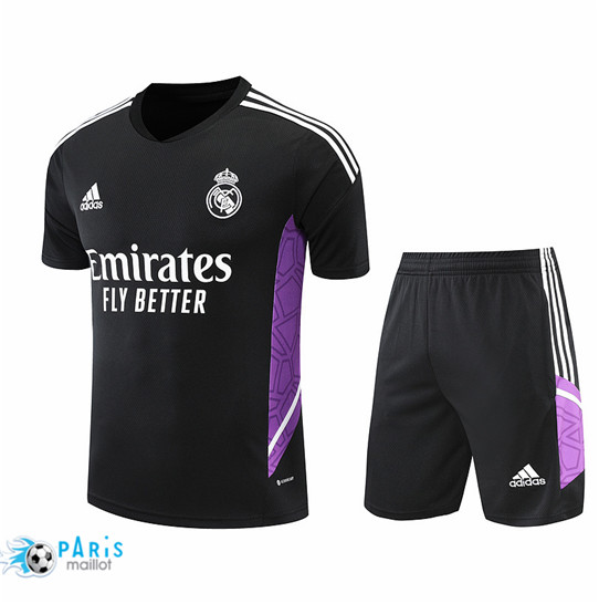 Maillotparis: Maillot du Foot Real Madrid + Pantalon Noir 2022/23 P862