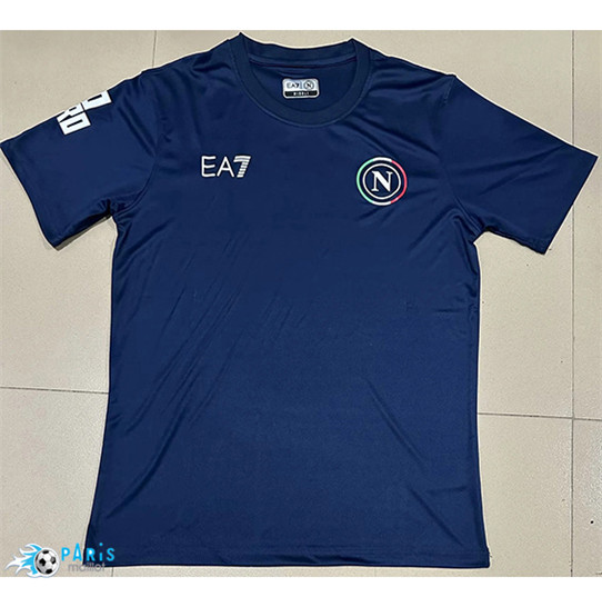 Maillotparis Nouveau Maillot Foot Naples T-shirts Bleu 2023/24