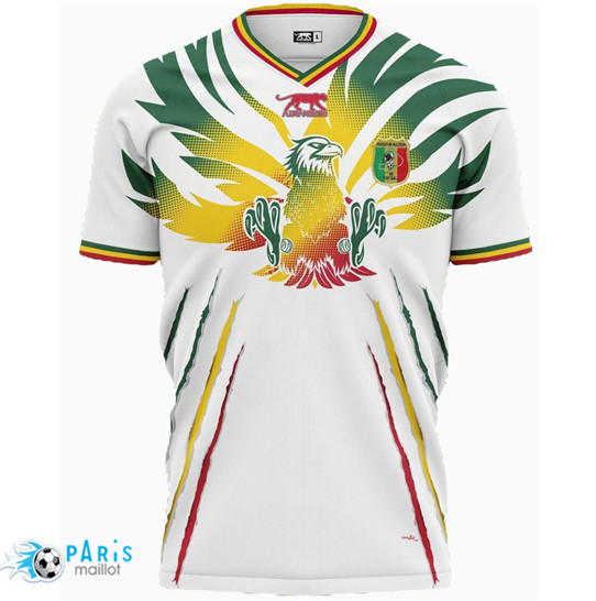 Site Maillot Foot Mali Africa Cup Domicile Blanc 2023/24