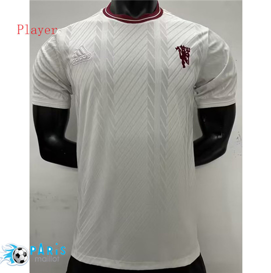 Marque Maillot Foot Manchester United Player casual wear Blanc