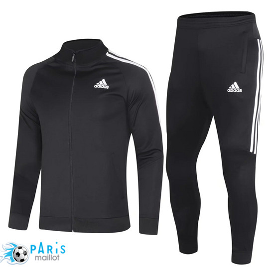 Nouveau Veste Survetement Adidas Noir 2023/24