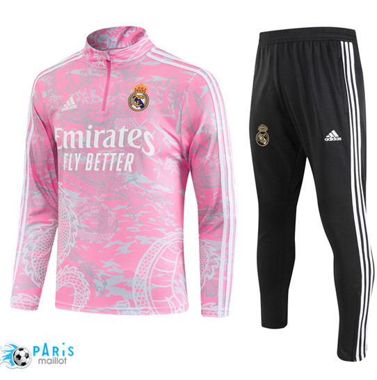Flocage Survetement Real Madrid special edition Rose 2023/24