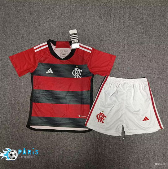 Maillotparis: Maillot du Foot Flamengo Enfant Domicile 2023/24
