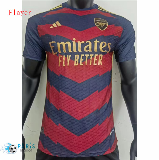 Maillotparis Prix Maillot Foot Arsenal Player training Rouge 2023/24
