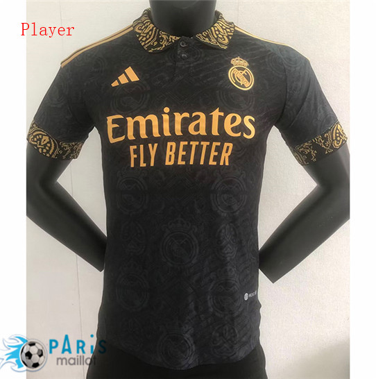 Maillotparis Site Maillot Foot Real Madrid Player Training Noir 2023/24