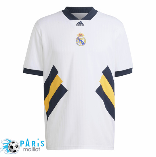 Maillotparis Marque Maillot Foot Real Madrid ICON Blanc 2023/24