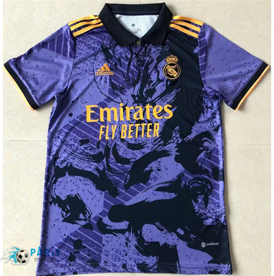 Maillotparis Flocage Maillot Foot Real Madrid Violet 2023/24