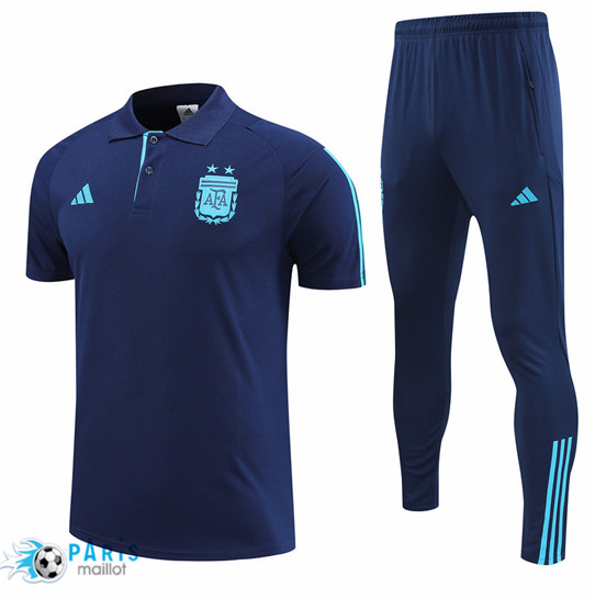 Maillotparis Prix Maillot Training Foot Argentine + Pantalon Bleu 2022/23