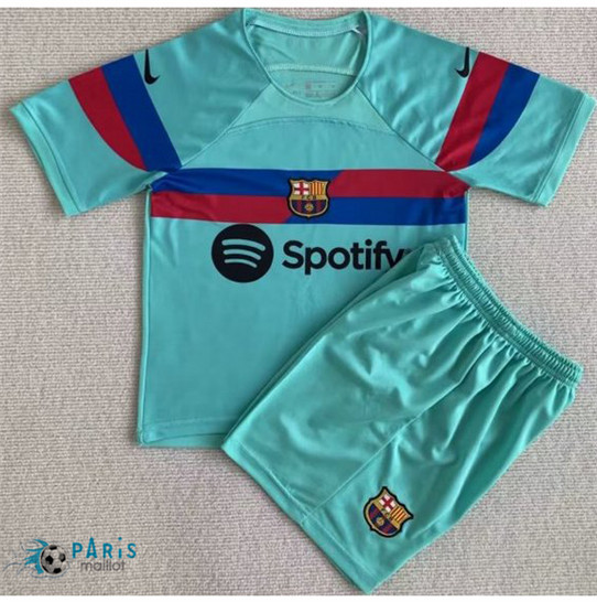 Maillotparis Créer Maillot Foot Barcelone Enfant Bleu 2023/24