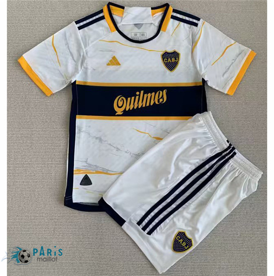 Maillotparis Discount Maillot Foot Boca Juniors Enfant Blanc 2023/24
