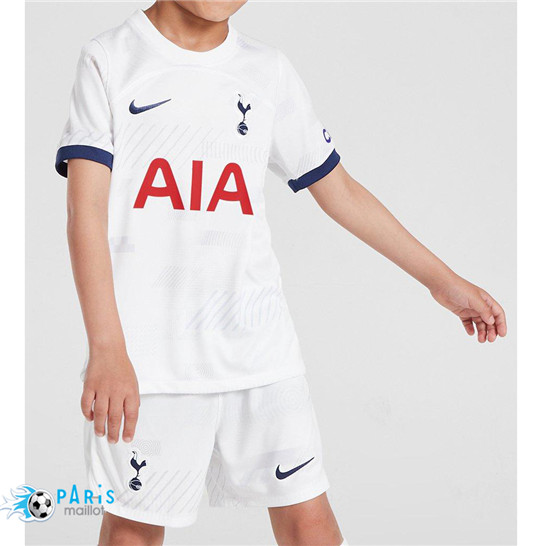 Maillotparis Achat Maillot Foot Tottenham Hotspur Enfant Domicile 2023/24