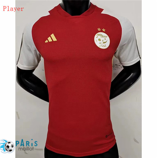 Maillotparis Achat Maillot Foot Algerie Player Rouge 2023/24