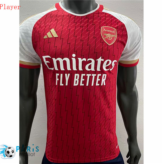 Maillotparis Achat Maillot Foot Arsenal Player Domicile 2023/24