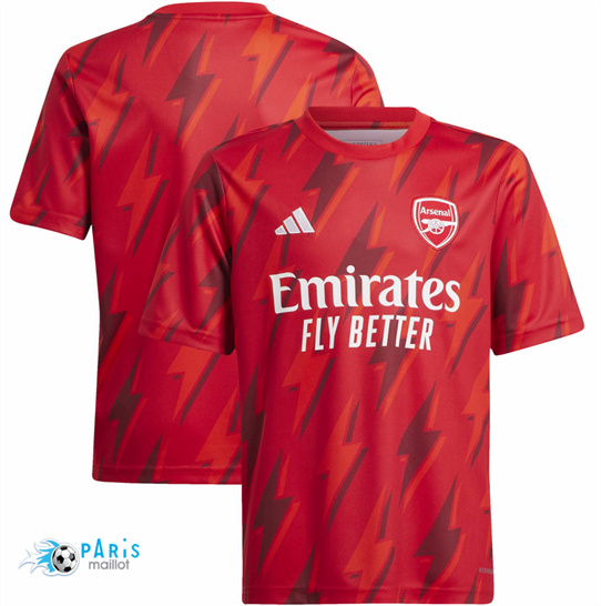 Maillotparis Marque Maillot Foot Arsenal Training Rouge 2023/24