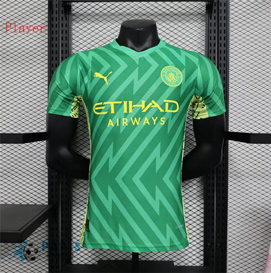 Maillotparis Flocage Maillot Foot Manchester City Player Training Vert 2023/24