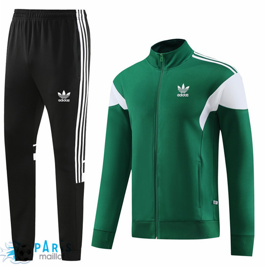 Maillotparis Achat Maillot Veste Survetement Foot Adidas Vert 2023/24