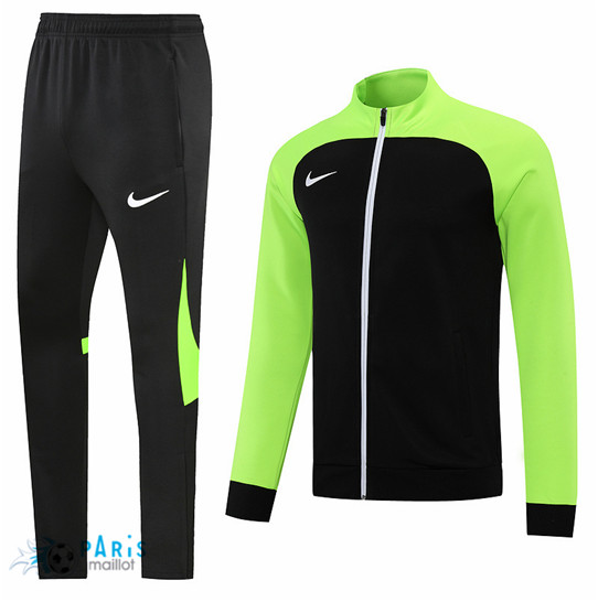 Maillotparis Achat Maillot Veste Survetement Foot Nike Enfant Vert 2023/24