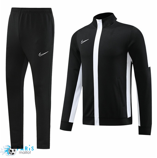 Maillotparis Achat Maillot Veste Survetement Foot Nike Noir 2023/24