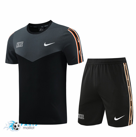 Maillotparis Achat Maillot Training Foot Nike + Short Noir 2023/24