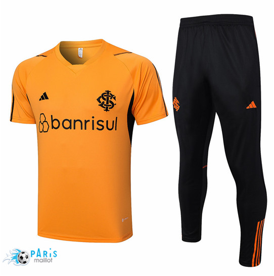 Maillotparis Marque Maillot Training Foot SC Internacional + Pantalon Orange 2023/24