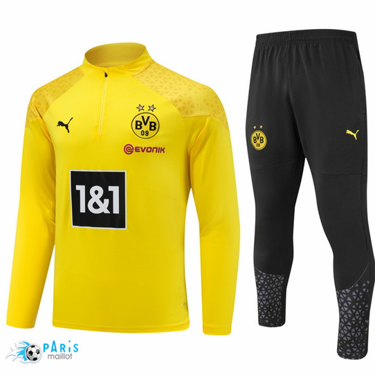 Maillotparis Discount Survetement Foot Dortmund jaune 2024/25