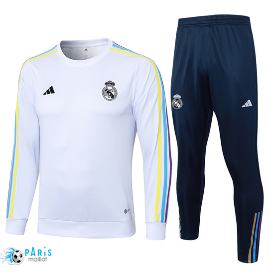 Maillotparis Site Survetement Foot Real Madrid Blanc 2024/25