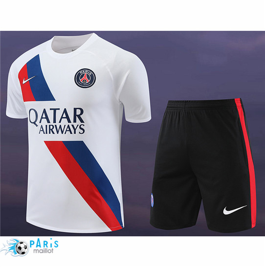 Maillotparis Acheter Maillot Foot PSG + Shorts Blanc 2024/25