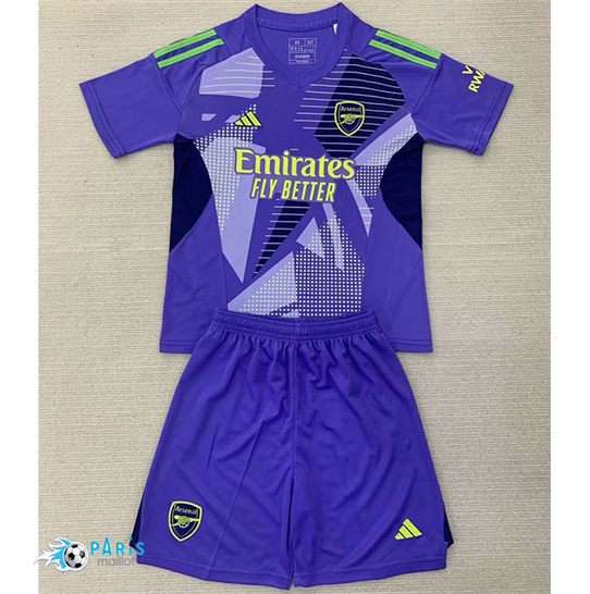 Maillot Foot Arsenal Enfant Gardien De But purple 2024/25