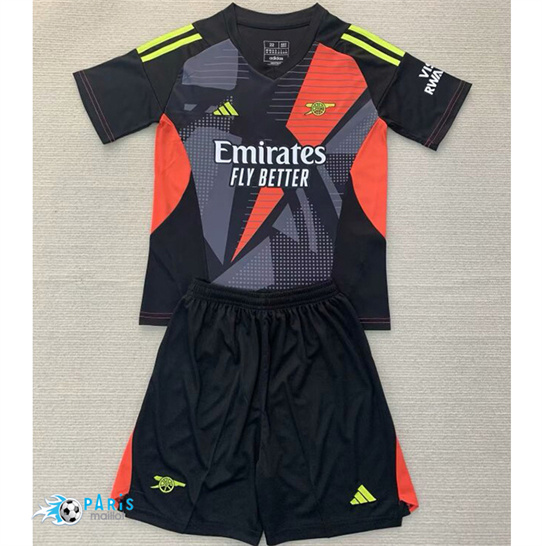 Maillot Foot Arsenal Enfant Gardien de but Noir 2024/25