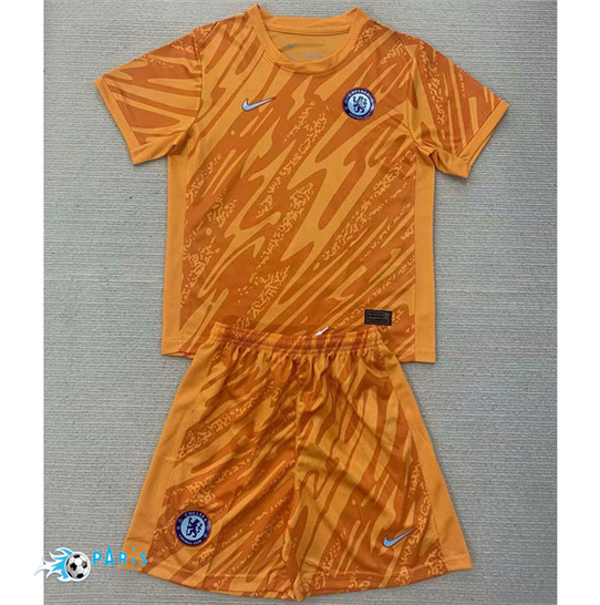 Maillot Foot Chelsea Enfant Gardien de but Orange 2024/25