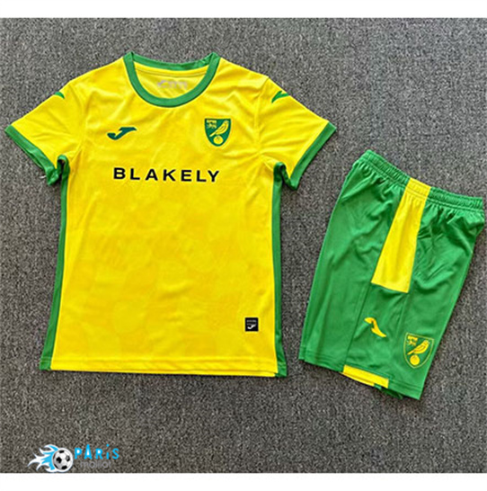 Maillot Foot Norwich City Enfant Domicile 2024/25