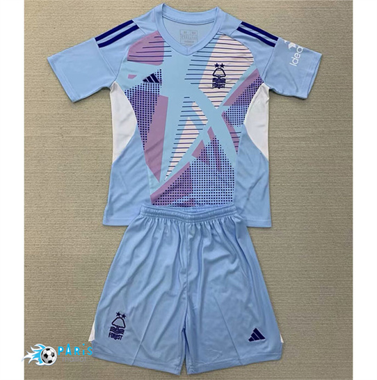 Maillot Foot Nottingham Forest Enfant Gardien de but Bleu 2024/25