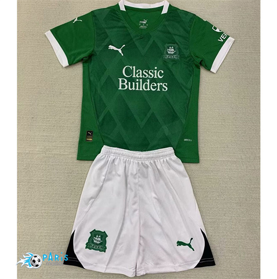 Maillot Foot Plymouth Argyle Enfant Domicile 2024/25