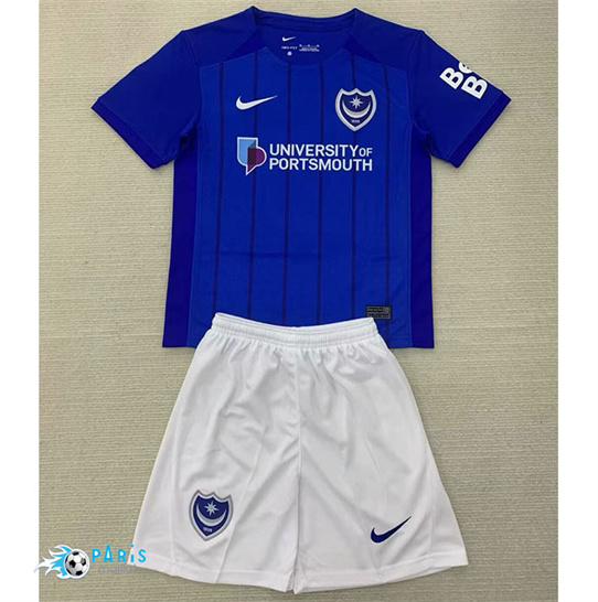 Maillot Foot Portsmouth Enfant Domicile 2024/25