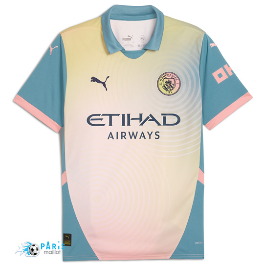 Maillot Foot Manchester City Fourth 2024/25