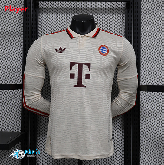 Maillot Foot Bayern Munich Player Exterieur Manche Longue 2024/25